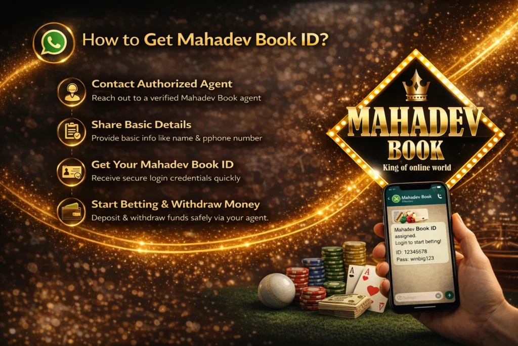 How to get Mahadev Book ID through verified agents with instant activation and secure login