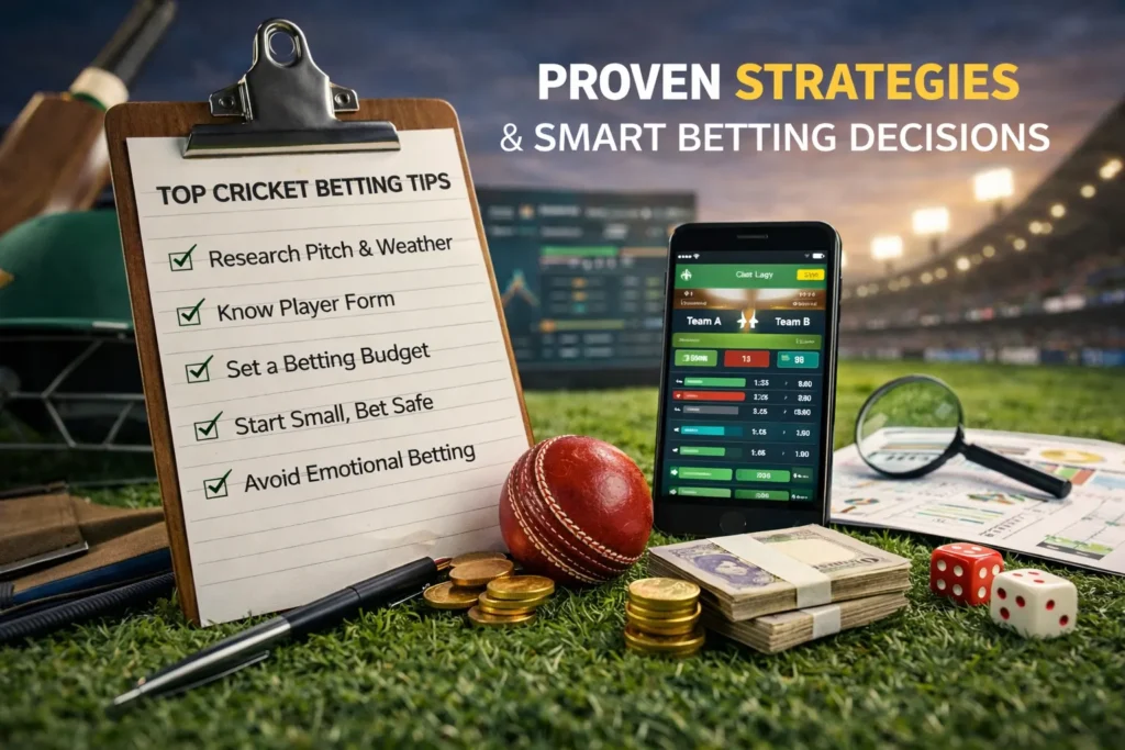 Top cricket betting tips and expert strategies