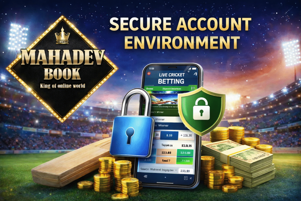 Mahadev Cricket ID secure platform interface with Sport Betting ID for real-time cricket betting and sports markets.