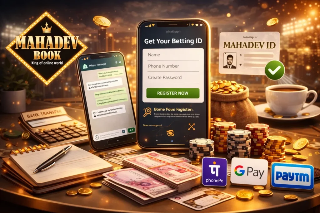 How to get Mahadev Betting ID registration process using mobile and WhatsApp