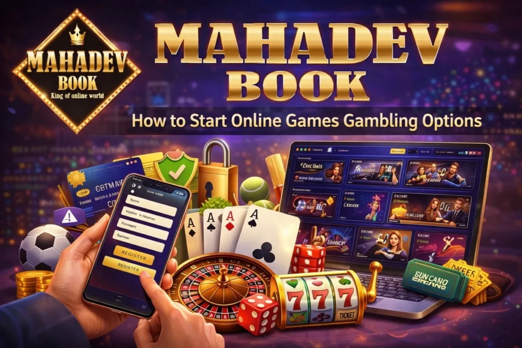 How to start online games gambling on Mahadev Book platform registration process