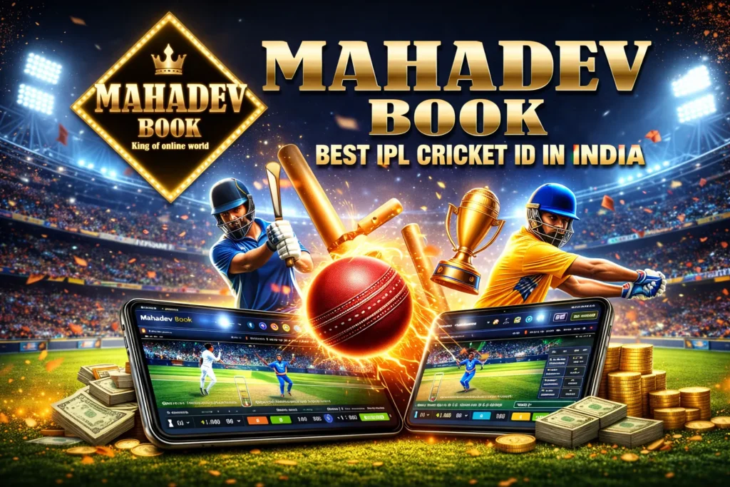 Mahadev Book best IPL Cricket ID in India with players, trophy, live interface and betting platform features