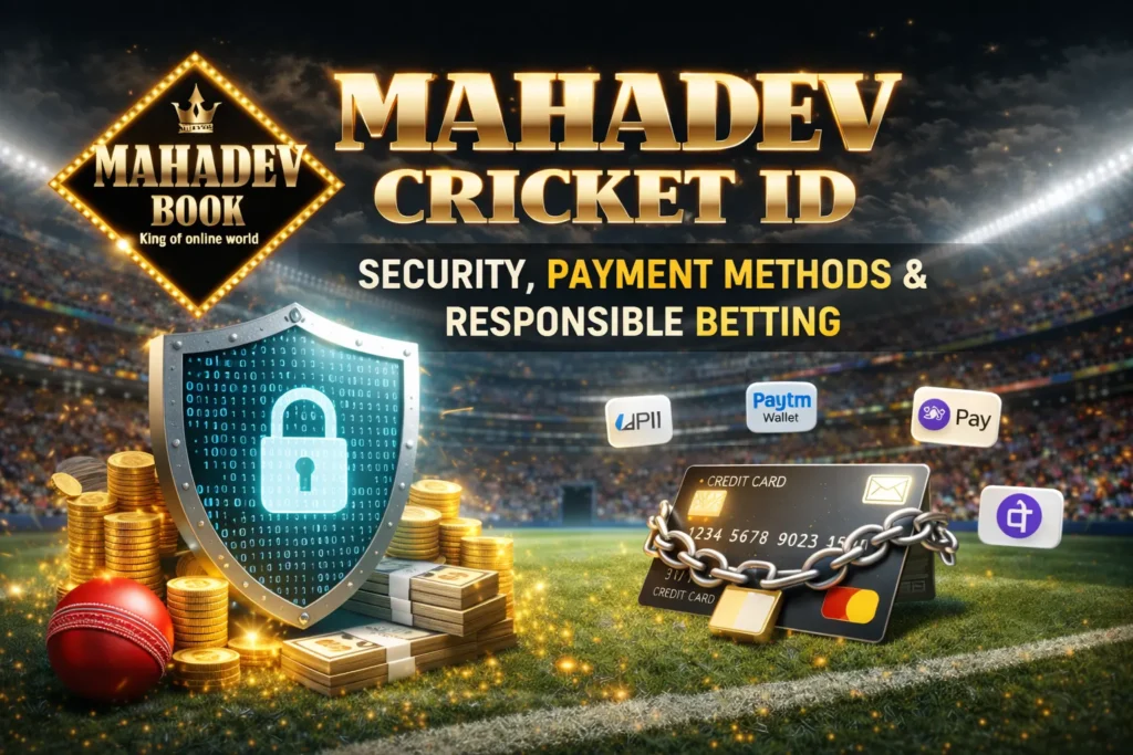 Mahadev Cricket ID secure sports betting platform with safe payment methods