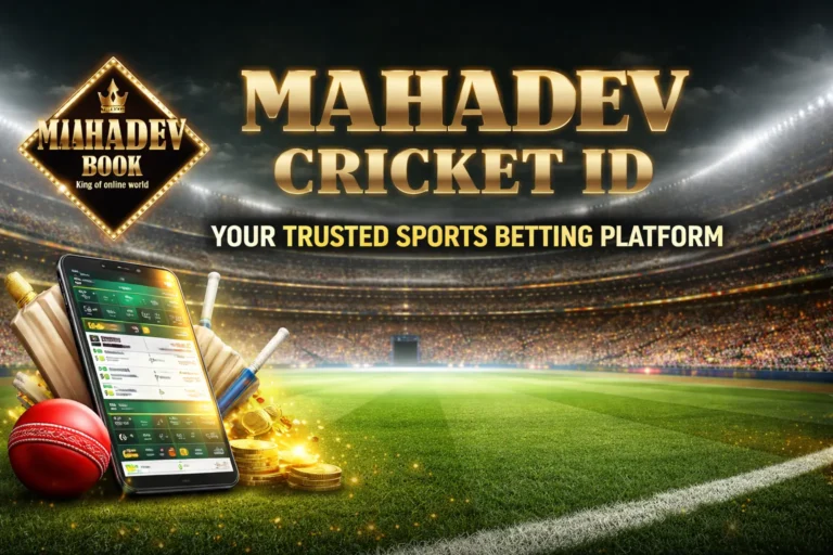 Mahadev Cricket ID sports betting platform with live cricket betting interface