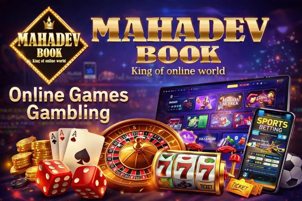 Online Games Gambling platform Mahadev Book casino betting games interface