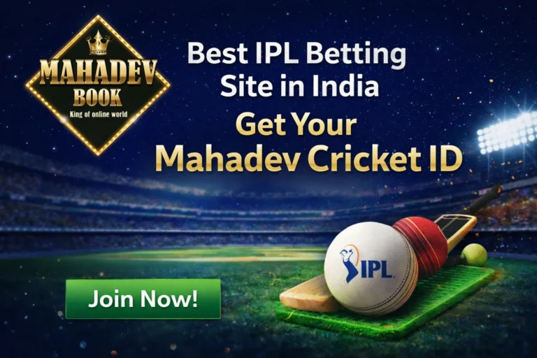 Best IPL Betting Site in India with Mahadev Cricket ID platform